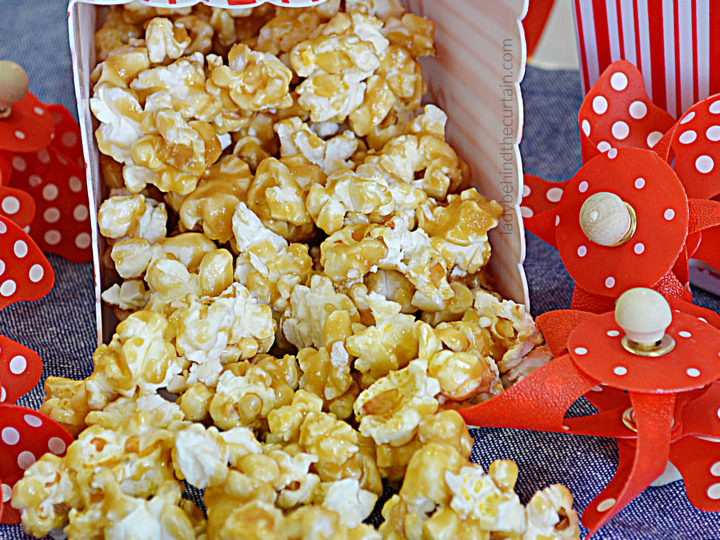 Esy Homemade Caramel Popcorn