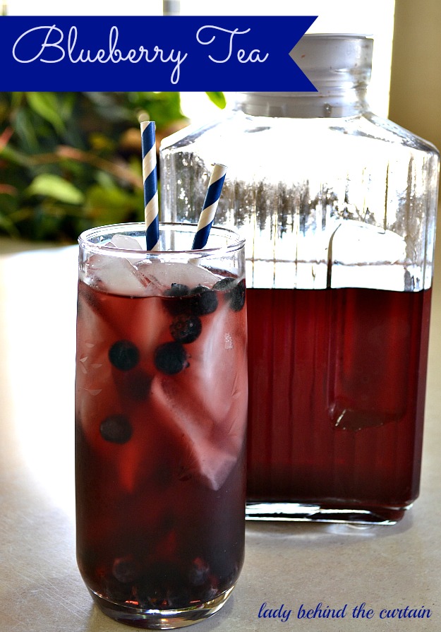 Lady Behind The Curtain - Blueberry Tea