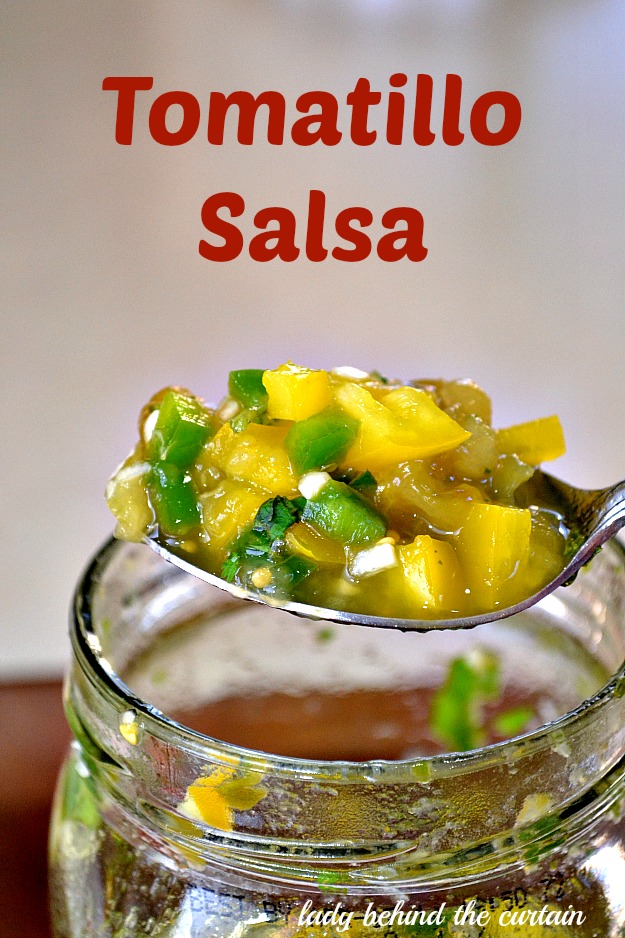 Lady Behind The Curtain - Tomatillo Salsa