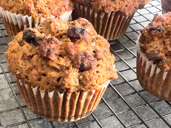 Light Blueberry Bran Muffins