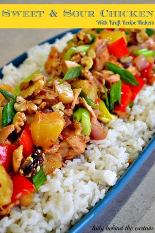 #shop Sweet & Sour Chicken with Kraft Recipe Makers - Lady Behind The Curtain