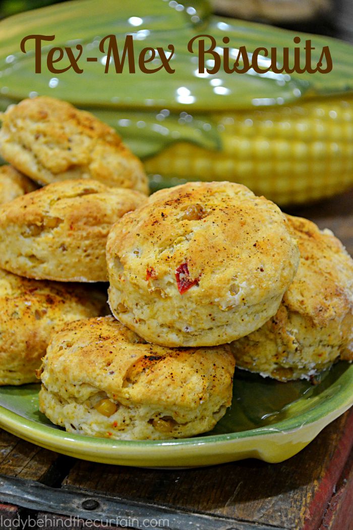 With additions like corn salsa and chili powder these Tex-Mex Biscuits will add some zip to your meal.