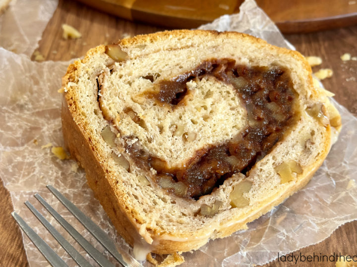 Apple Butter Cinnamon Roll Bundt Cake