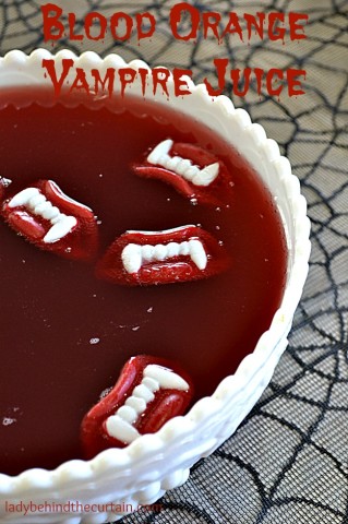 Halloween Blood Orange Vampire Juice