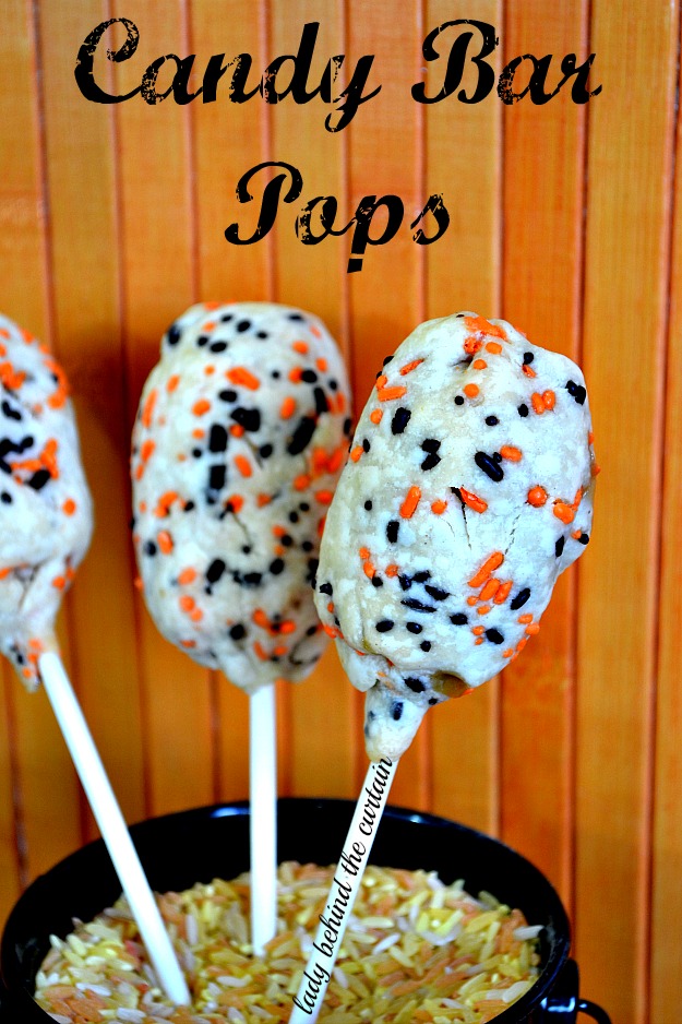 Candy Bar Pops