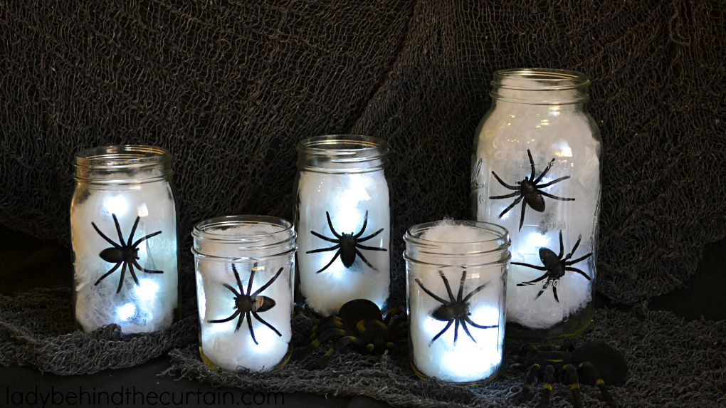  Halloween  Spider Light Centerpiece