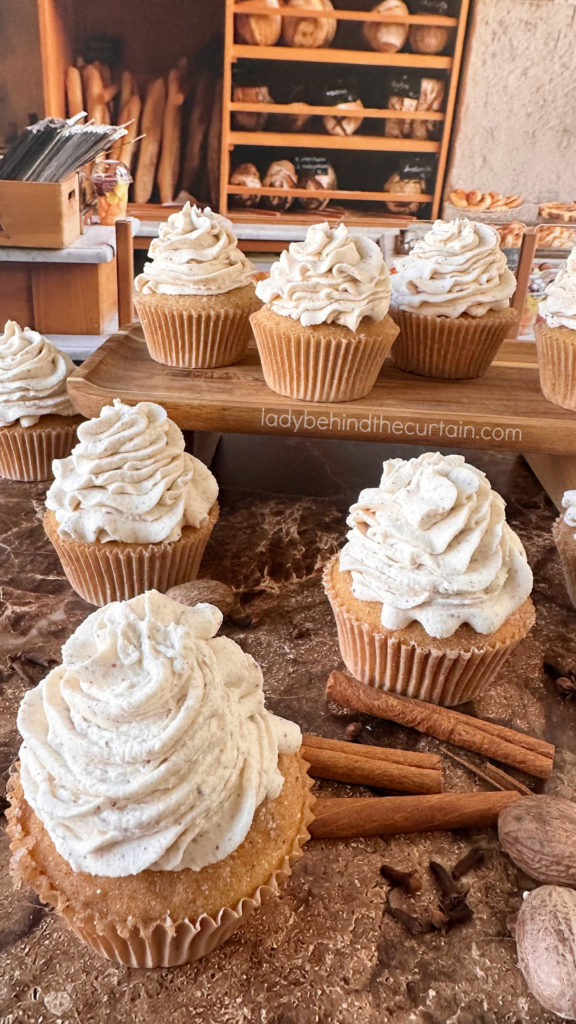 Brown Butter Vanilla Chai Tea Cupcakes