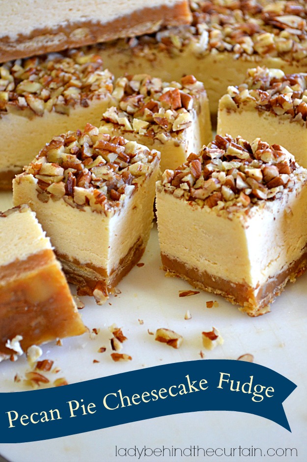 Pecan Pie Cheesecake Fudge and HOW TO VIDEO!