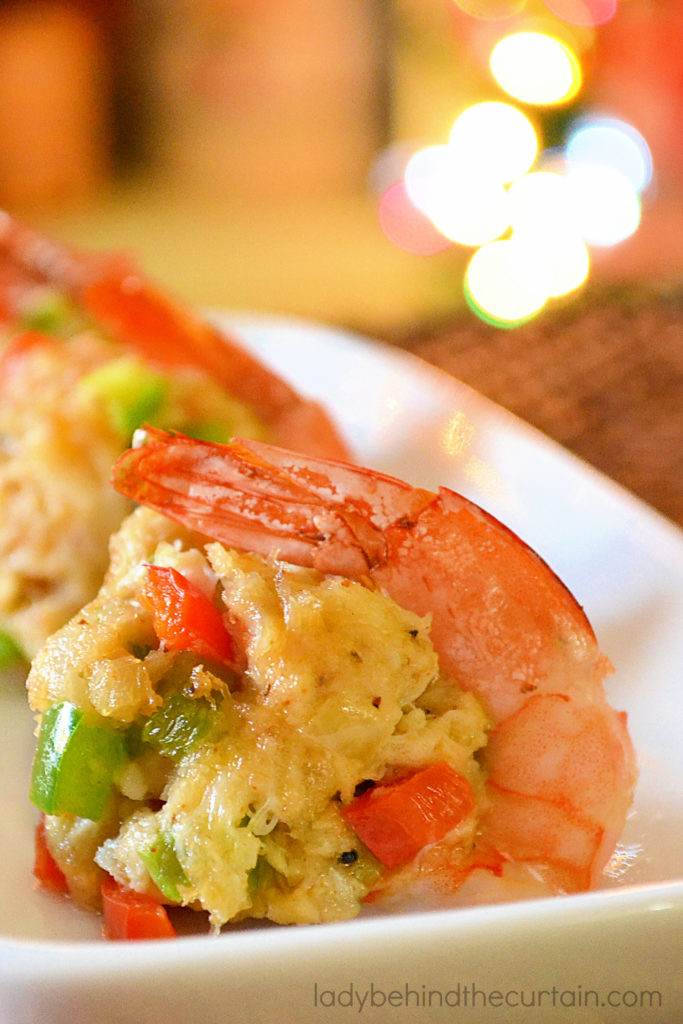 Crab Cake Stuffed Shrimp