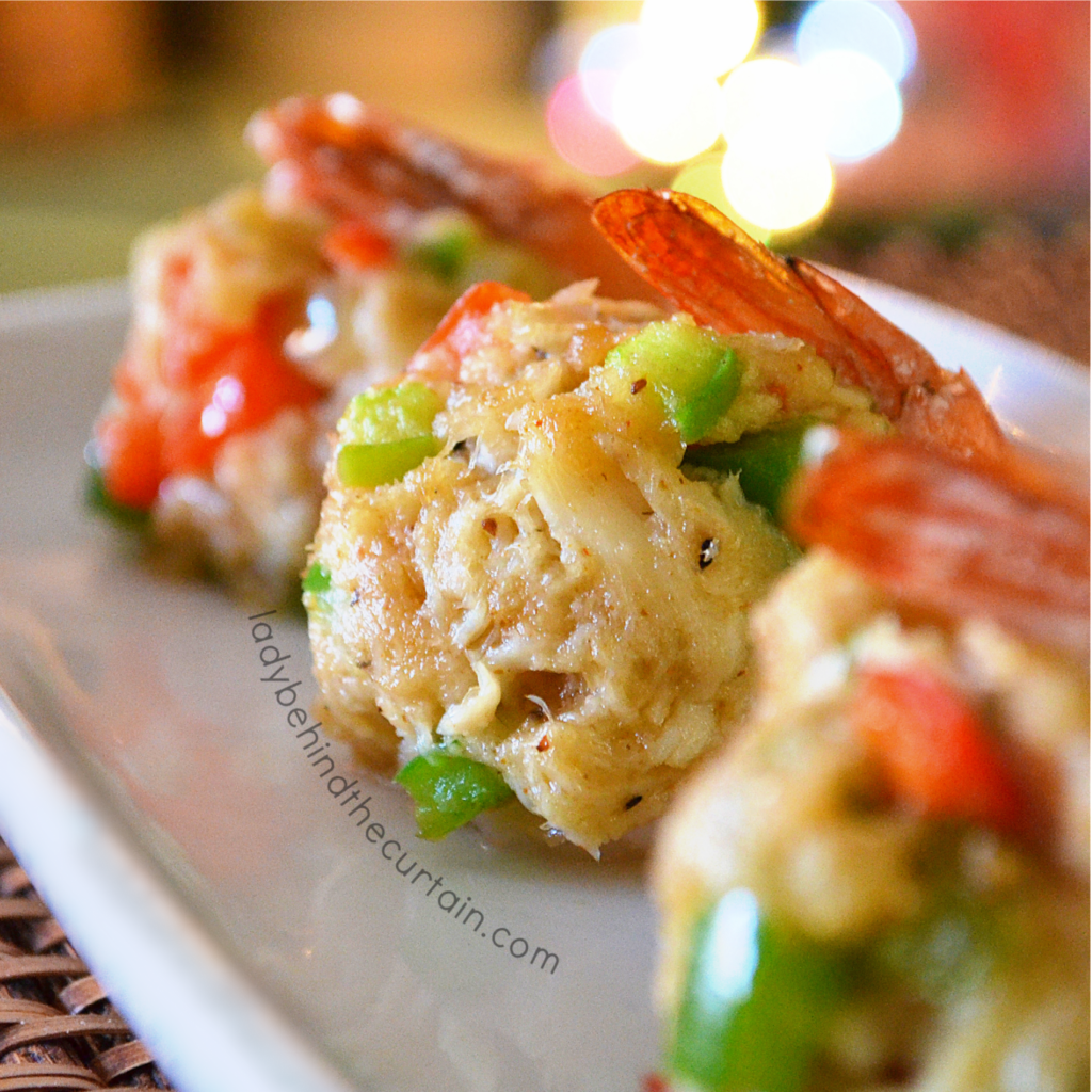 Crab Cake Stuffed Shrimp