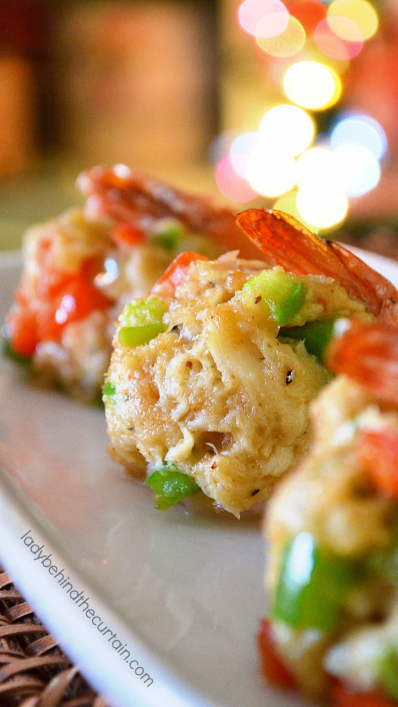 Crab Cake Stuffed Shrimp