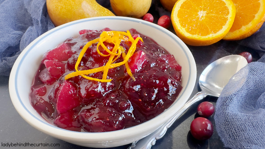 Cranberry Pear Sauce