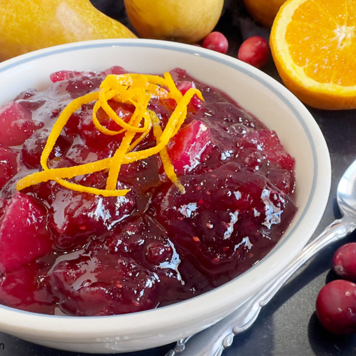 Cranberry Pear Sauce