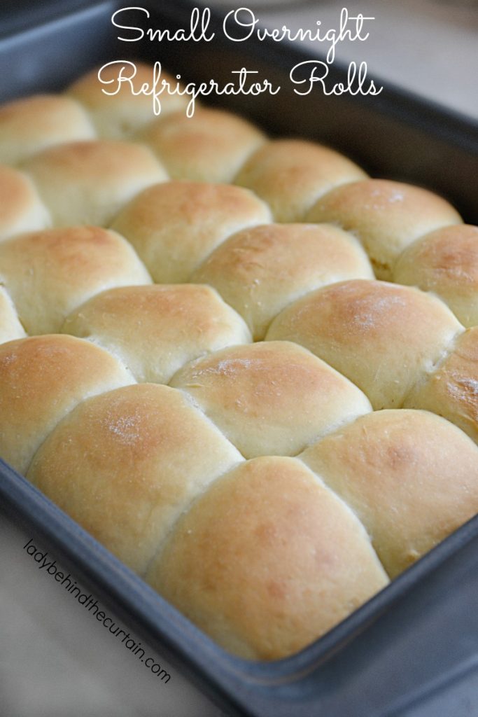 Overnight Refrigerator Rolls