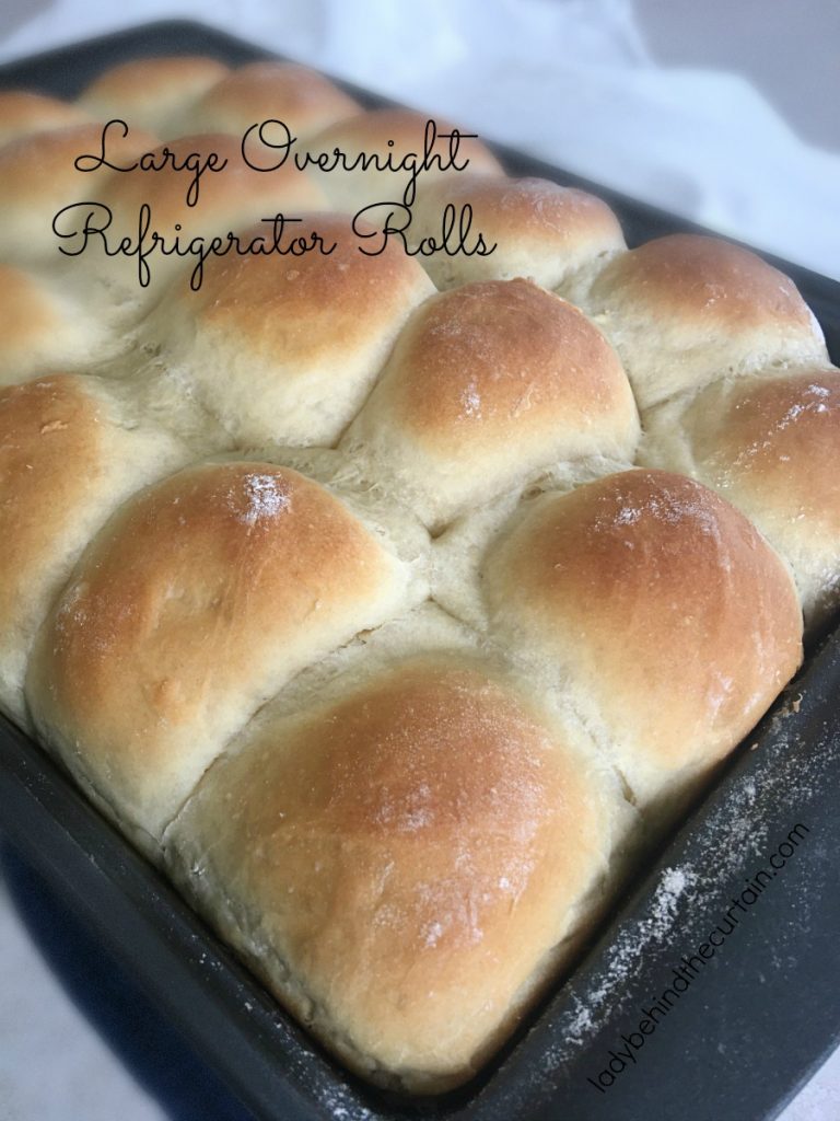 Overnight Refrigerator Rolls