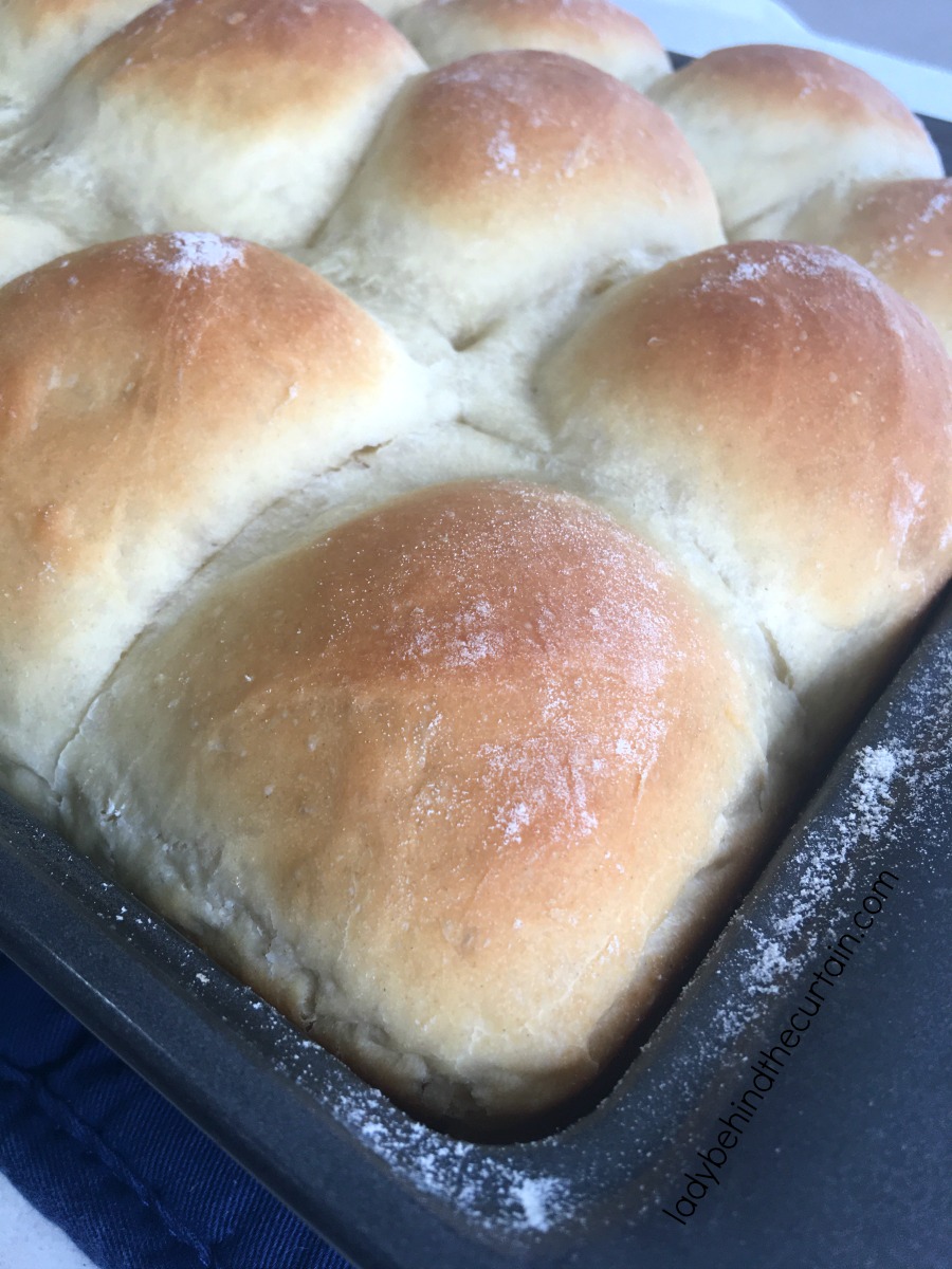 Easy Overnight Refrigerator Dinner Rolls