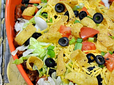Big Taco Salad - Lady Behind The Curtain