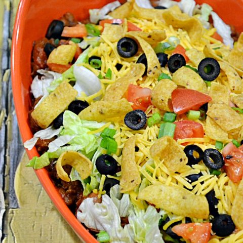 Big Taco Salad - Lady Behind The Curtain