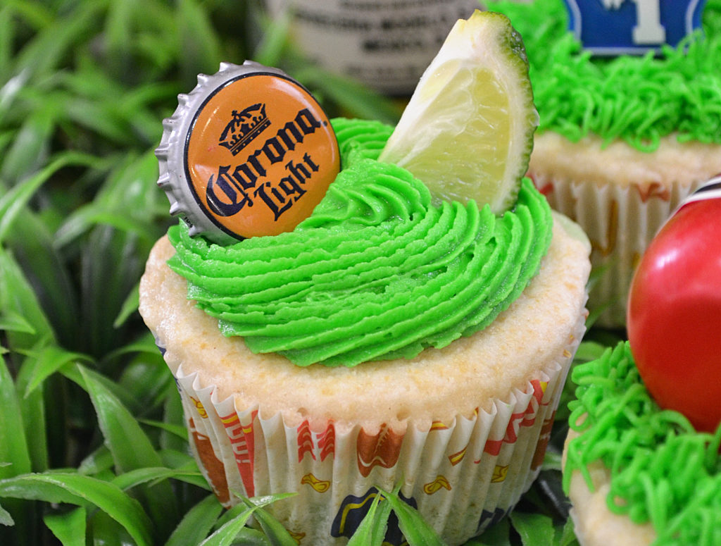 Corona Lime Cupcakes