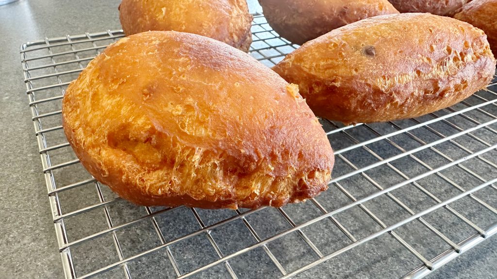 Easy Blueberry Lemon Cream Filled Biscuit