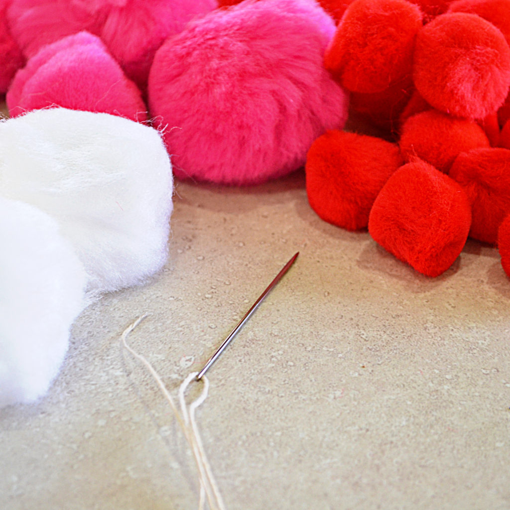 How to make Pom Pom Garland