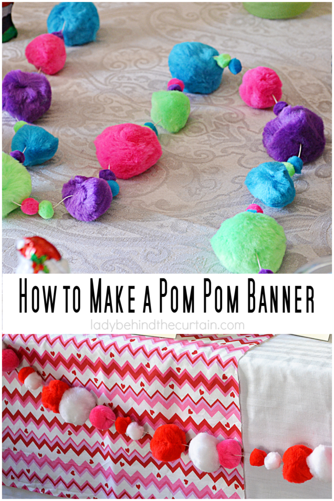 How to make Pom Pom Garland