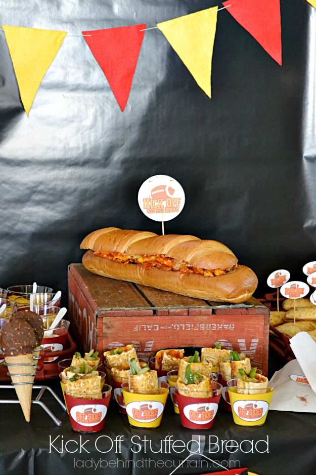 Nestle Football Party Ideas - Lady Behind The Curtain
