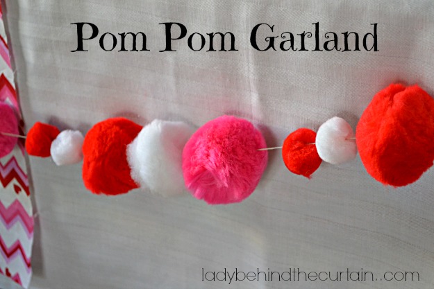 Pom Pom Garland - Lady Behind The Curtain