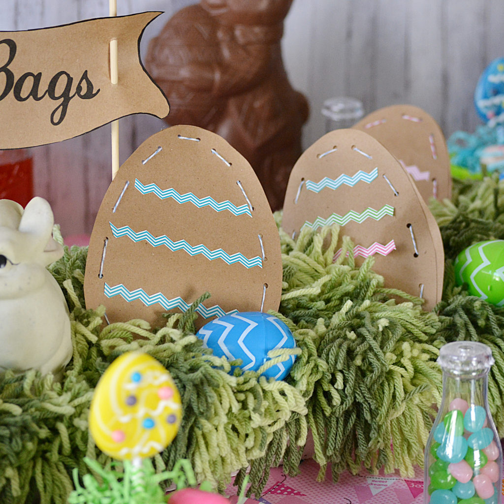 Easter Egg Hunt Themed Party Table