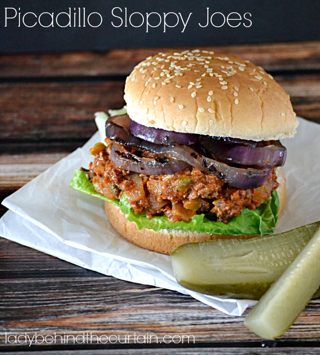 Picadillo Sloppy Joes - Lady Behind The Curtain