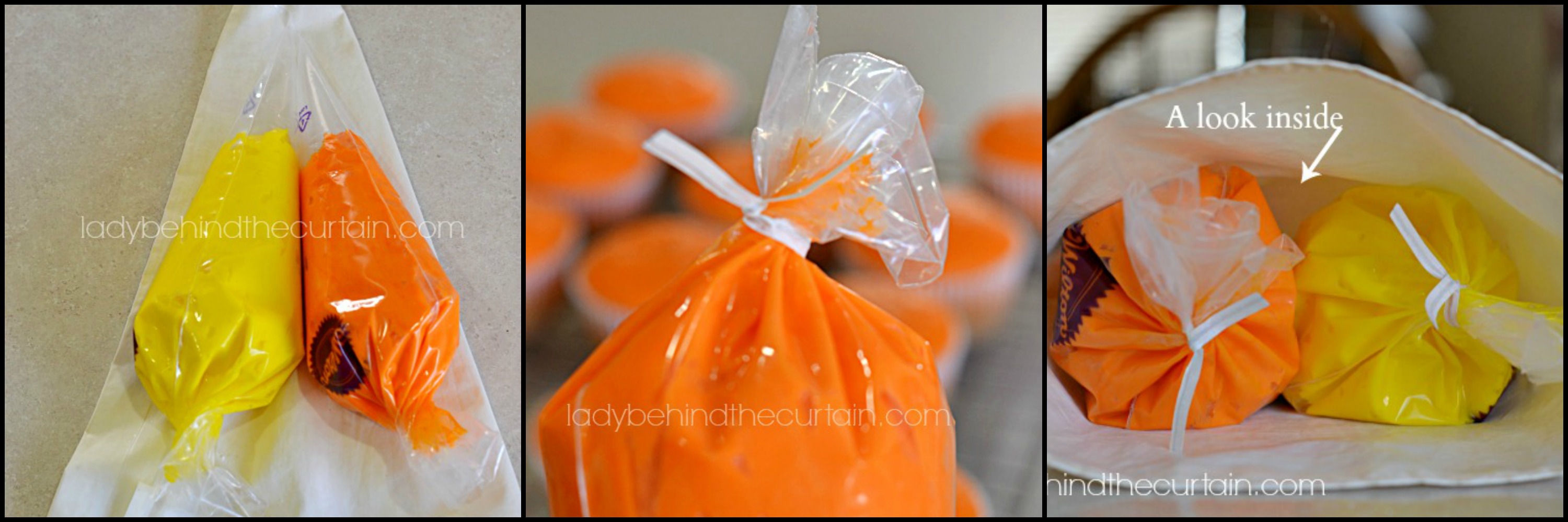 Sunset Cupcakes - Lady Behind The Curtain 