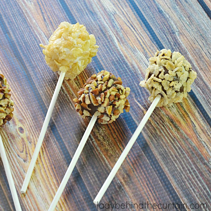 How to Decorate Marshmallow Pops | I'll show you how super easy it is to make these 10 minute treats. Perfect for a kid's party table, birthday party, Easter basket or dessert table. They add that little extra something special to any event or celebration.