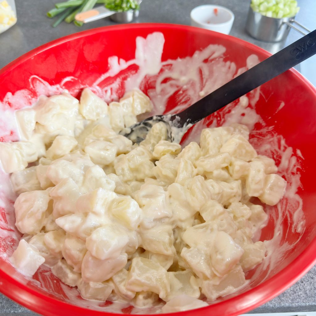Creamy Layered Potato Salad
