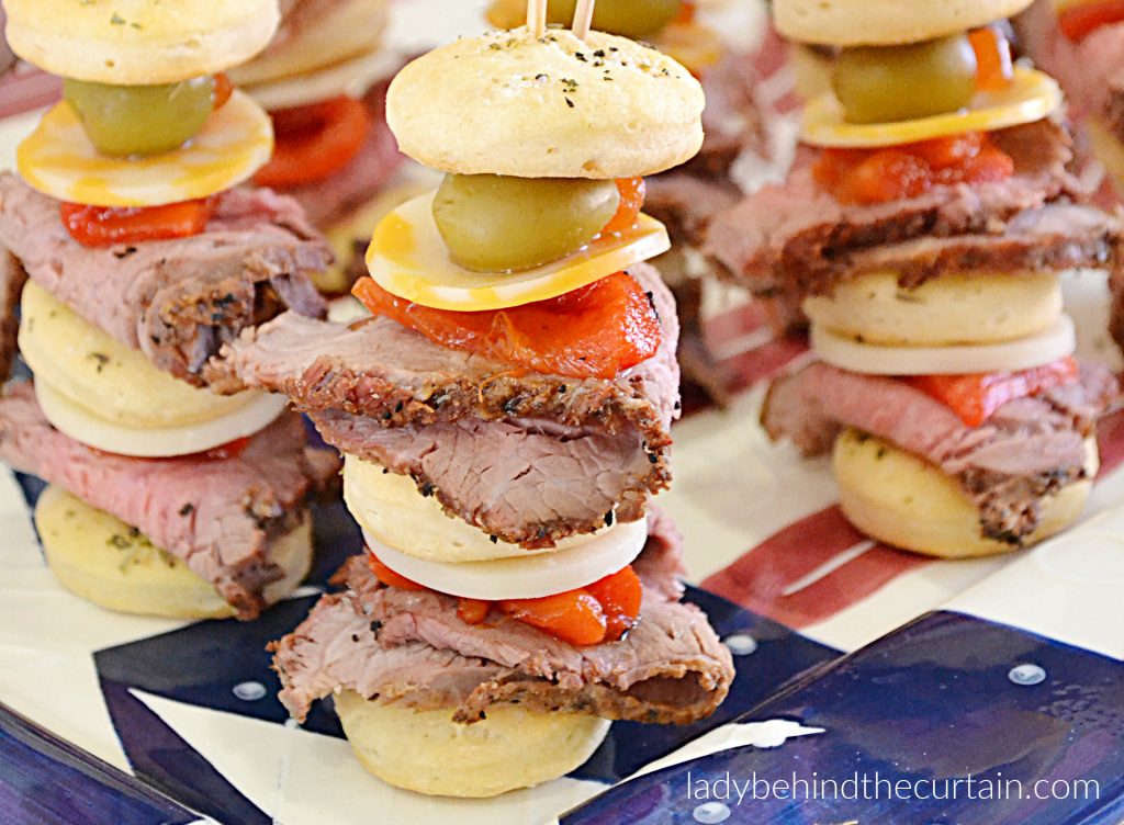 Steak Sandwich Stackers