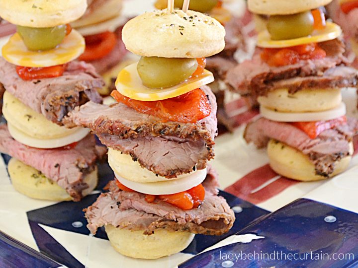 Steak Sandwich Stackers