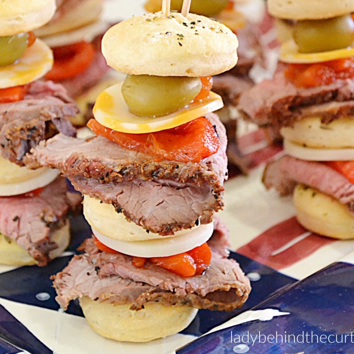 Steak Sandwich Stackers