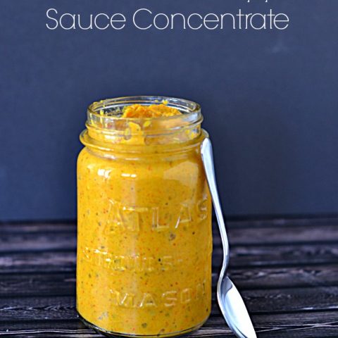 Roasted Sweet Pepper Sauce Concentrate - Lady Behind The Curtain