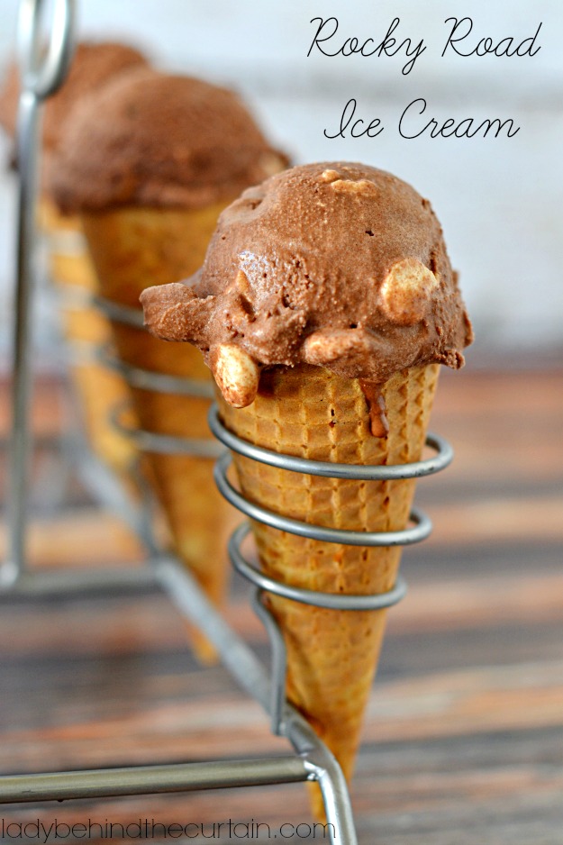 Rocky Road Ice Cream