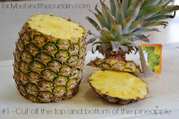 Tropical Pineapple Wedge Candy - Lady Behind The Curtian