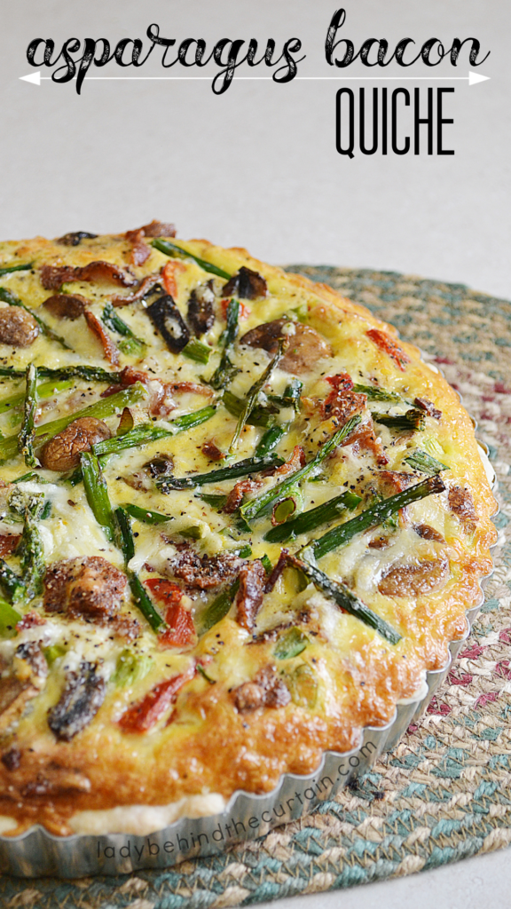 Asparagus Bacon Quiche