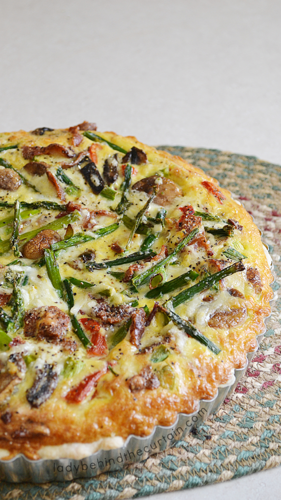 Asparagus Bacon Quiche