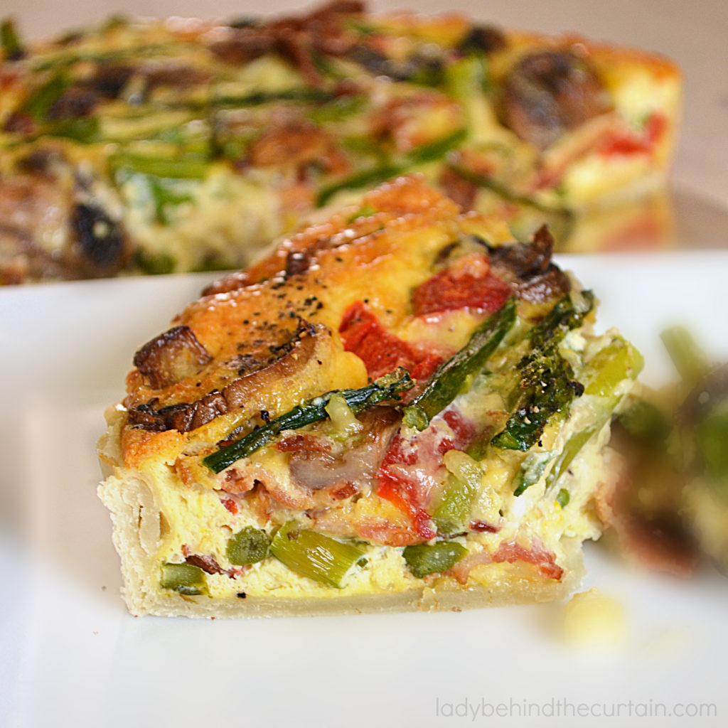 Asparagus Bacon Quiche