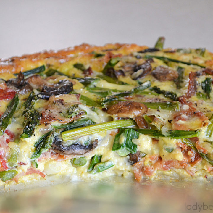 Asparagus Bacon Quiche