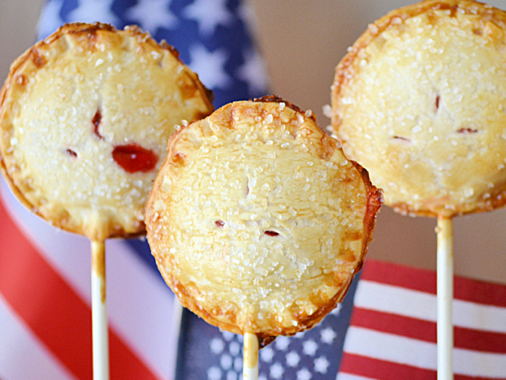Semi-Homemade Cherry Pie Pops