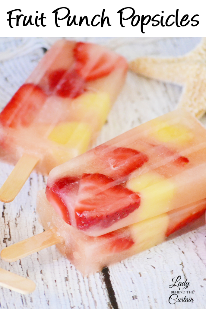 Fruit Punch Popsicles