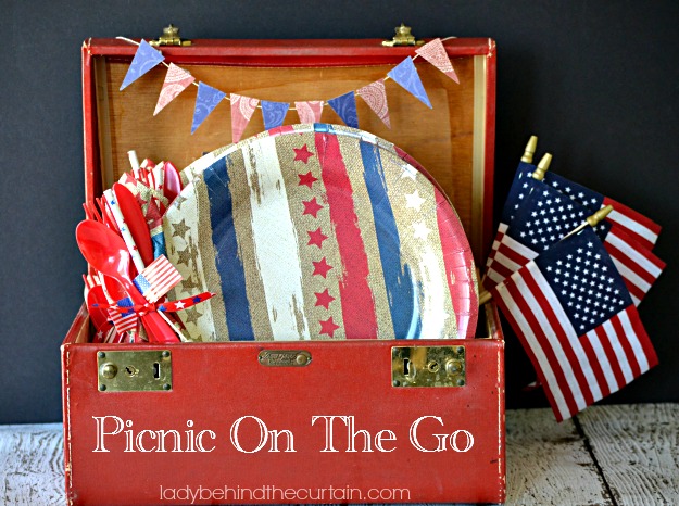 Picnic On The Go - Lady Behind The Curtain 