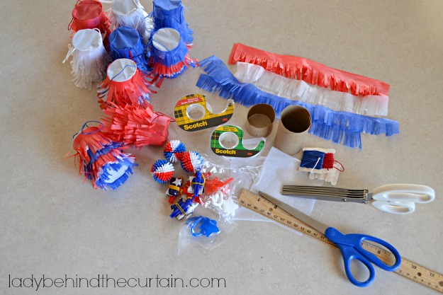 Star Spangled Piñata Banner - Lady Behind The Curtain