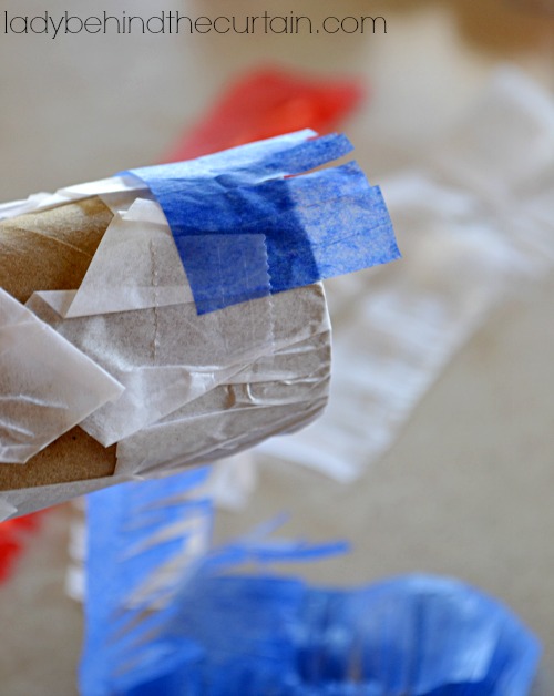 Star Spangled Piñata Banner - Lady Behind The Curtain