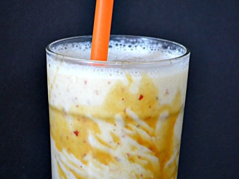 Caramel Apple Smoothie - Lady Behind The Curtain