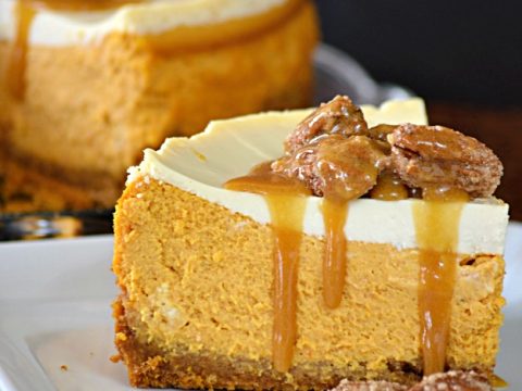 Pumpkin Cheesecake - Lady Behind The Curtain
